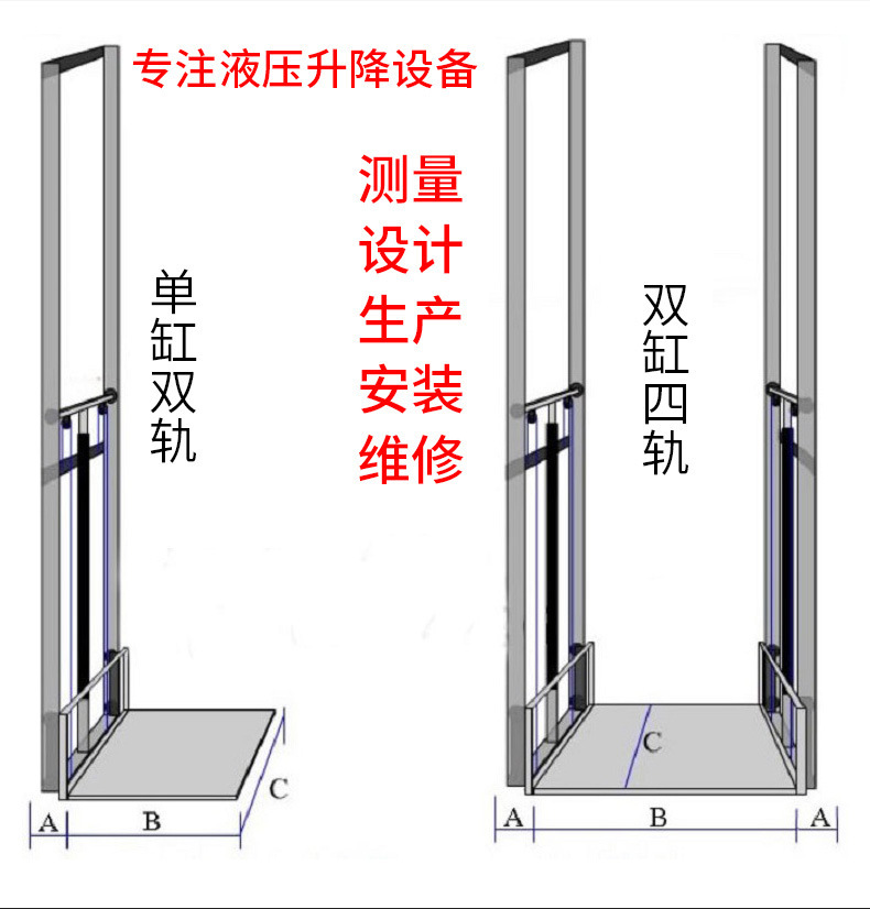 導軌式升降貨梯家用小型貨梯車間倉庫貨物提升機簡易鏈條式升降貨梯(圖2) O1CN01t95KNv29ufu3P506x_!!2862578128-0-cib.jpg
